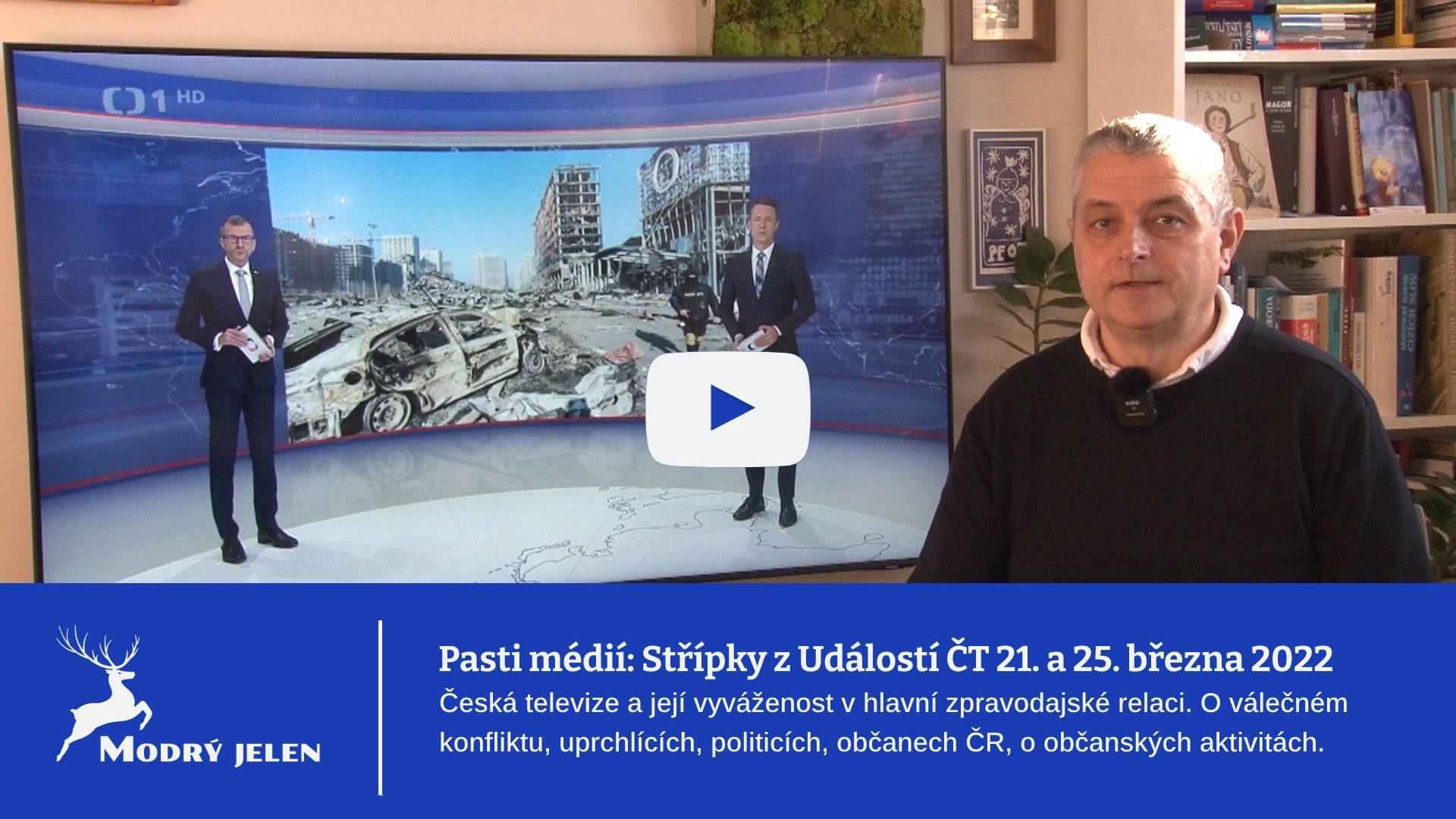 Pasti médií: Střípky z Událostí 21. + 25. března 2022