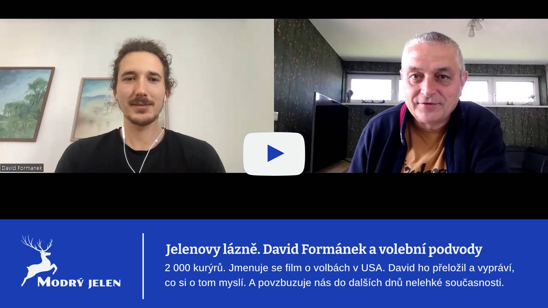 Jelenovy lázně. David Formánek a volební podvody