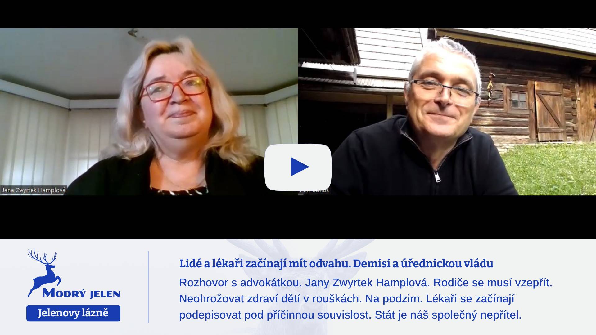 Lidé a lékaři začínají mít odvahu. Demisi a úřednickou vládu