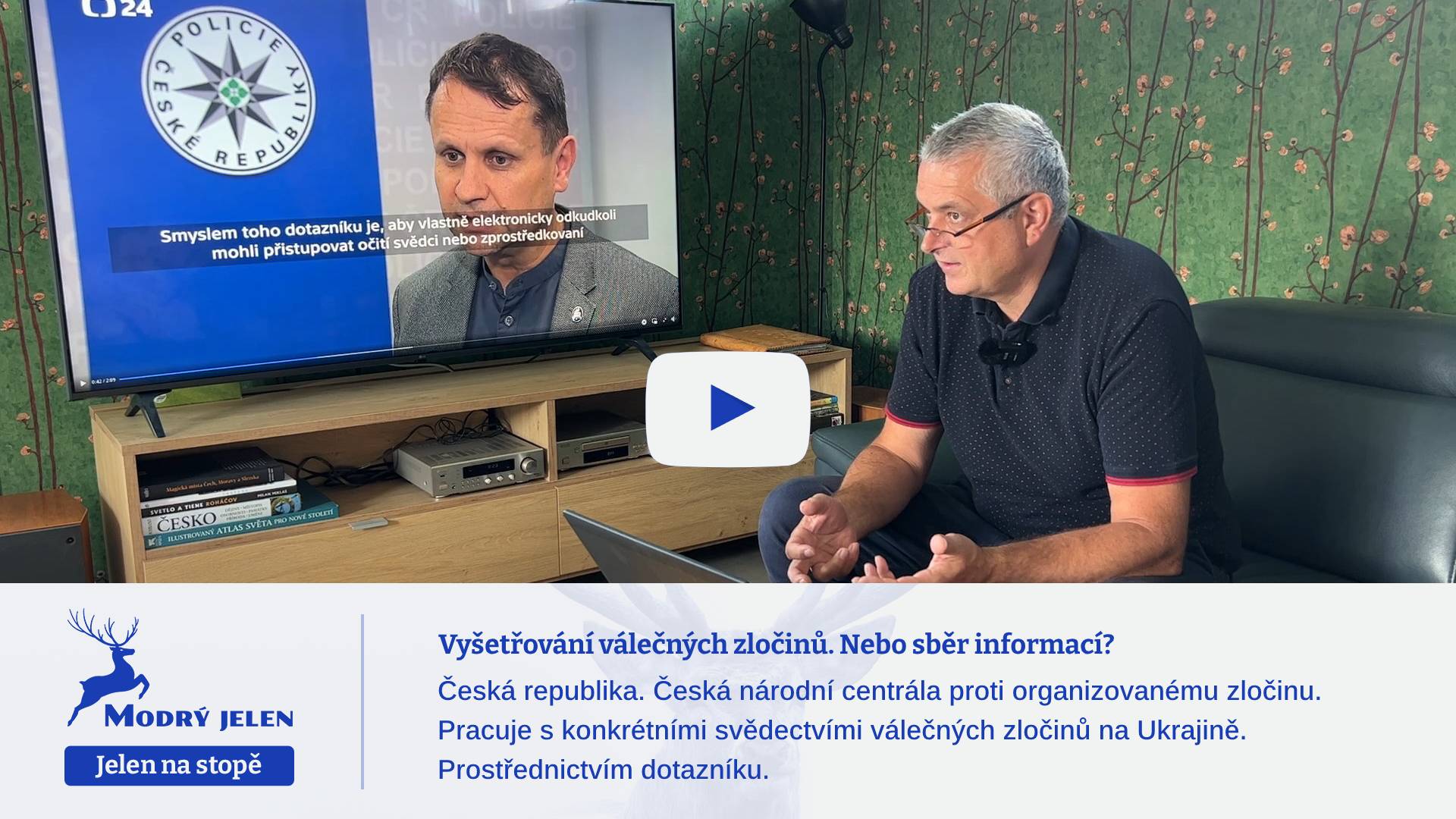 Vyšetřování válečných zločinů. Nebo sběr informací?