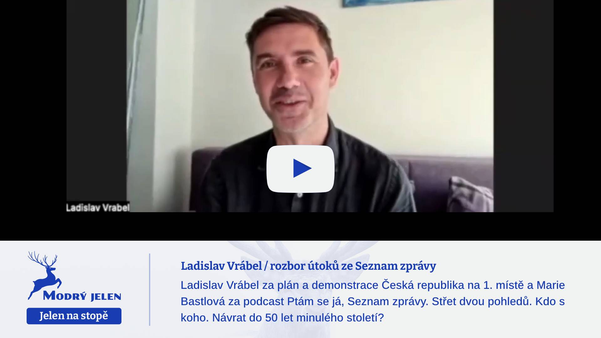 Ladislav Vrábel / rozbor útoků ze Seznam zprávy