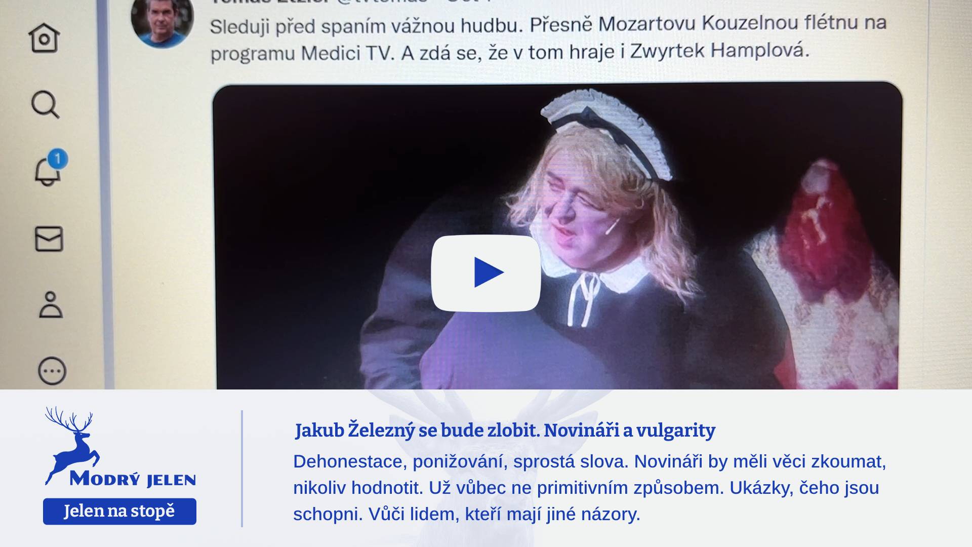Jakub Železný se bude zlobit. Novináři a vulgarity