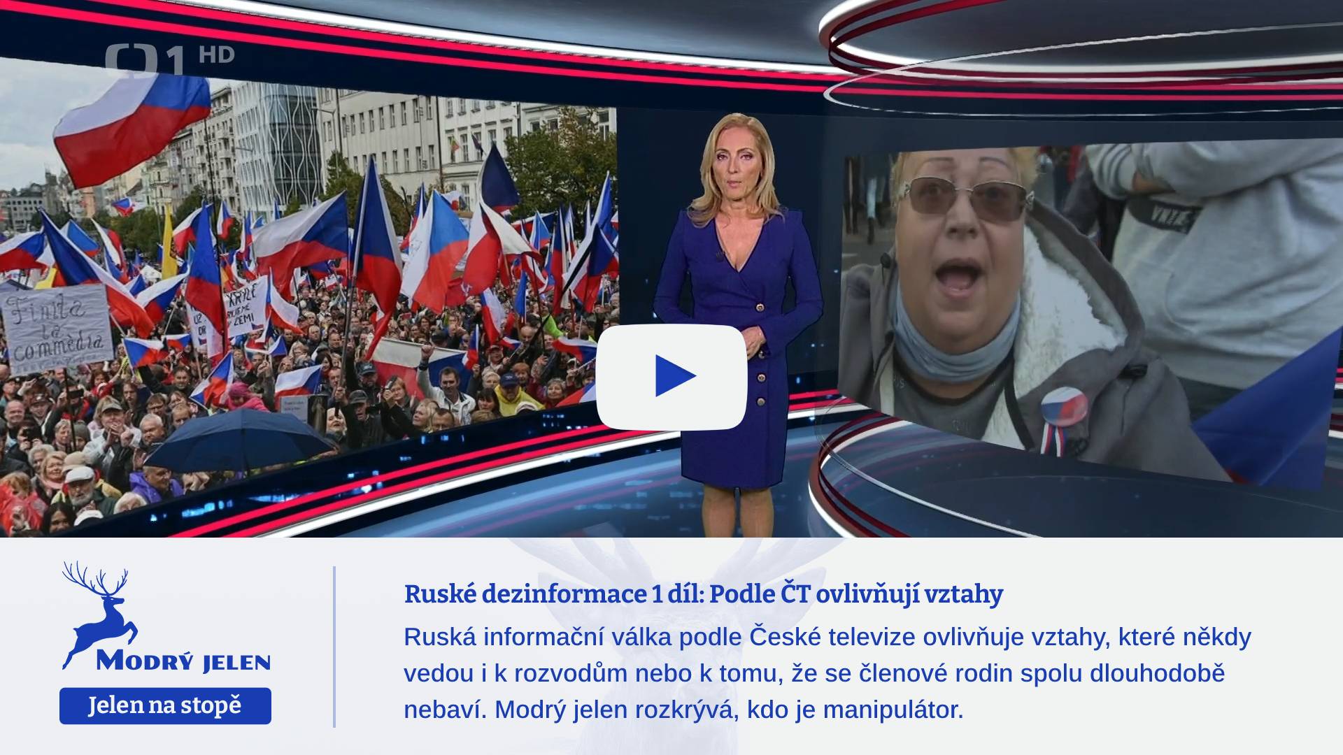 Ruské dezinformace 1 díl: Podle ČT ovlivňují vztahy