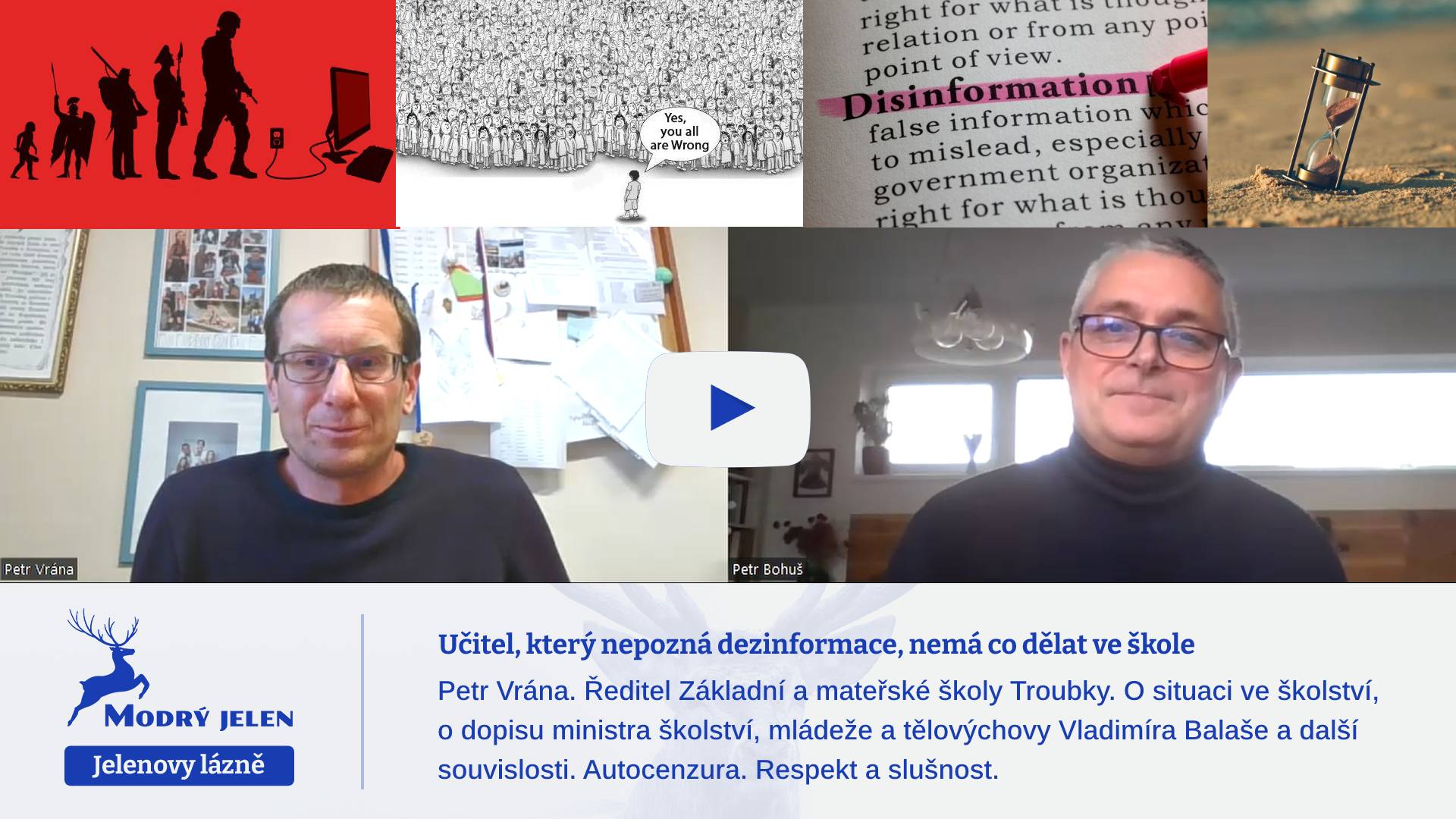 Učitel, který nepozná dezinformace, nemá co dělat ve škole