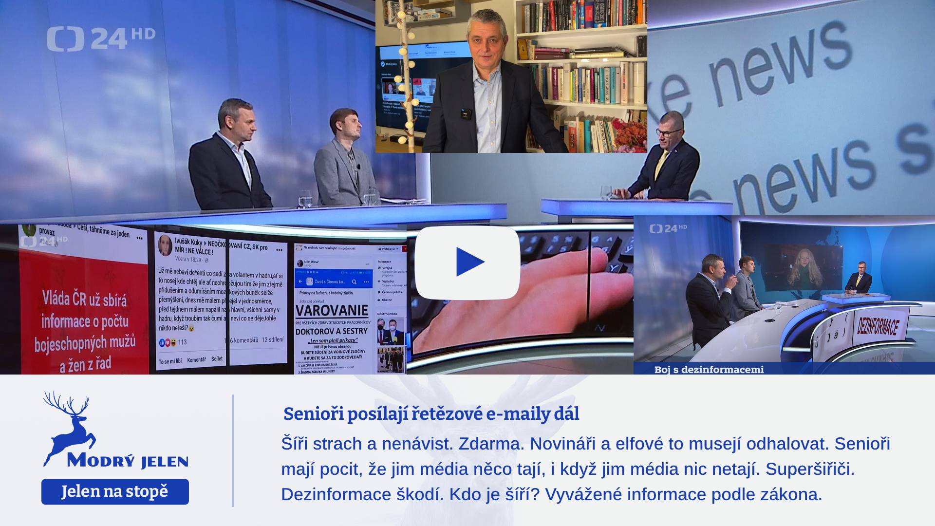 Senioři posílají řetězové e-maily dál