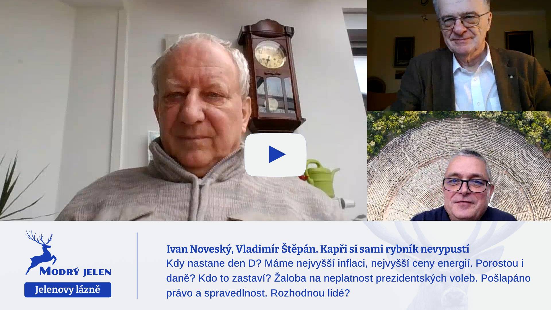 Ivan Noveský, Vladimír Štěpán. Kapři si sami rybník nevypustí
