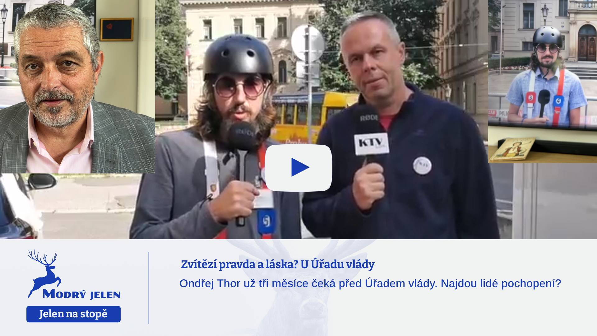 Zvítězí pravda a láska? U Úřadu vlády
