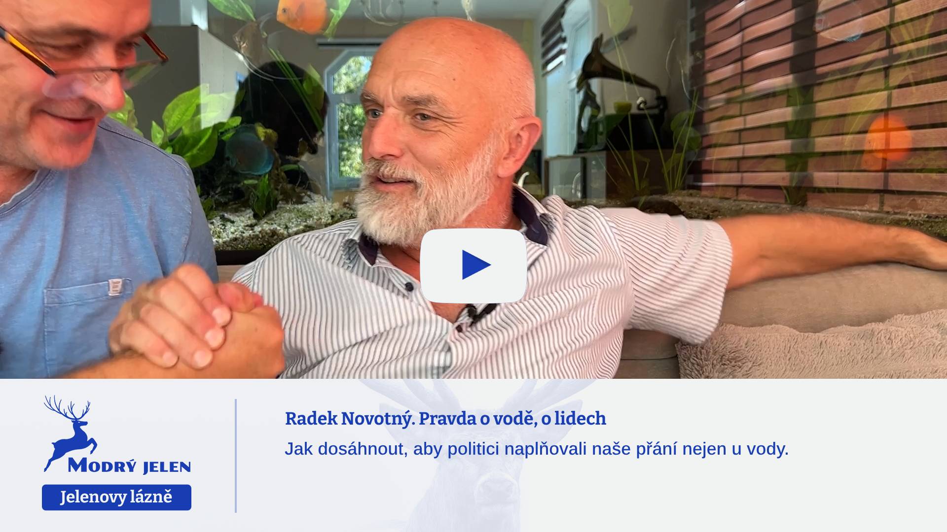 Radek Novotný. Pravda o vodě, o lidech