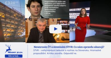 Newsroom ČT a slovenská STVR: Co nám opravdu ukazují?