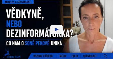 Vědkyně, nebo dezinformátorka? Co nám o Soně Pekové uniká
